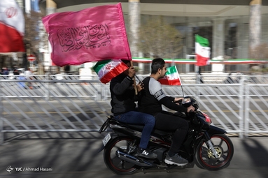 مراسم راهپیمایی یوم الله۲۲ بهمن و جشن چهل‌و دومین سالگرد پیروزی انقلاب اسلامی - مشهد مقدس