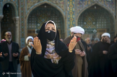 عزاداری روز شهادت امام هادی (ع) - حرم حضرت معصومه (س)