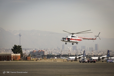 برگزاری اولین مانور امداد هوایی تهران در زمان بحران