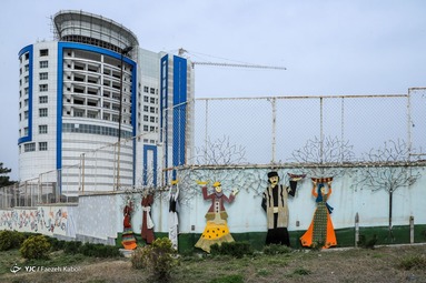 زیبا سازی شهر گرگان برای عید ۱۴۰۰