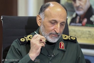 سردار سرتیپ پاسدار سید محمد حسین‌زاده حجازی در قاب تصویر