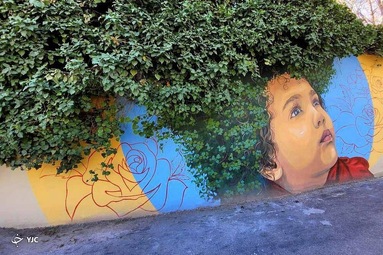 دیوارنگاره‌های دوبعدی در شهر تهران