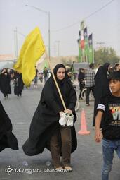 مراسم راهپیمایی جاماندگان اربعین حسینی (ع) در اصفهان