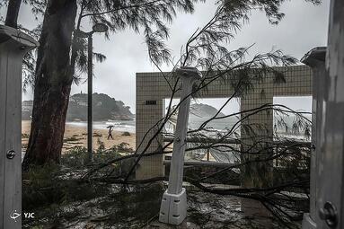 طوفان ویرانگر سائولا در هنگ کنگ 